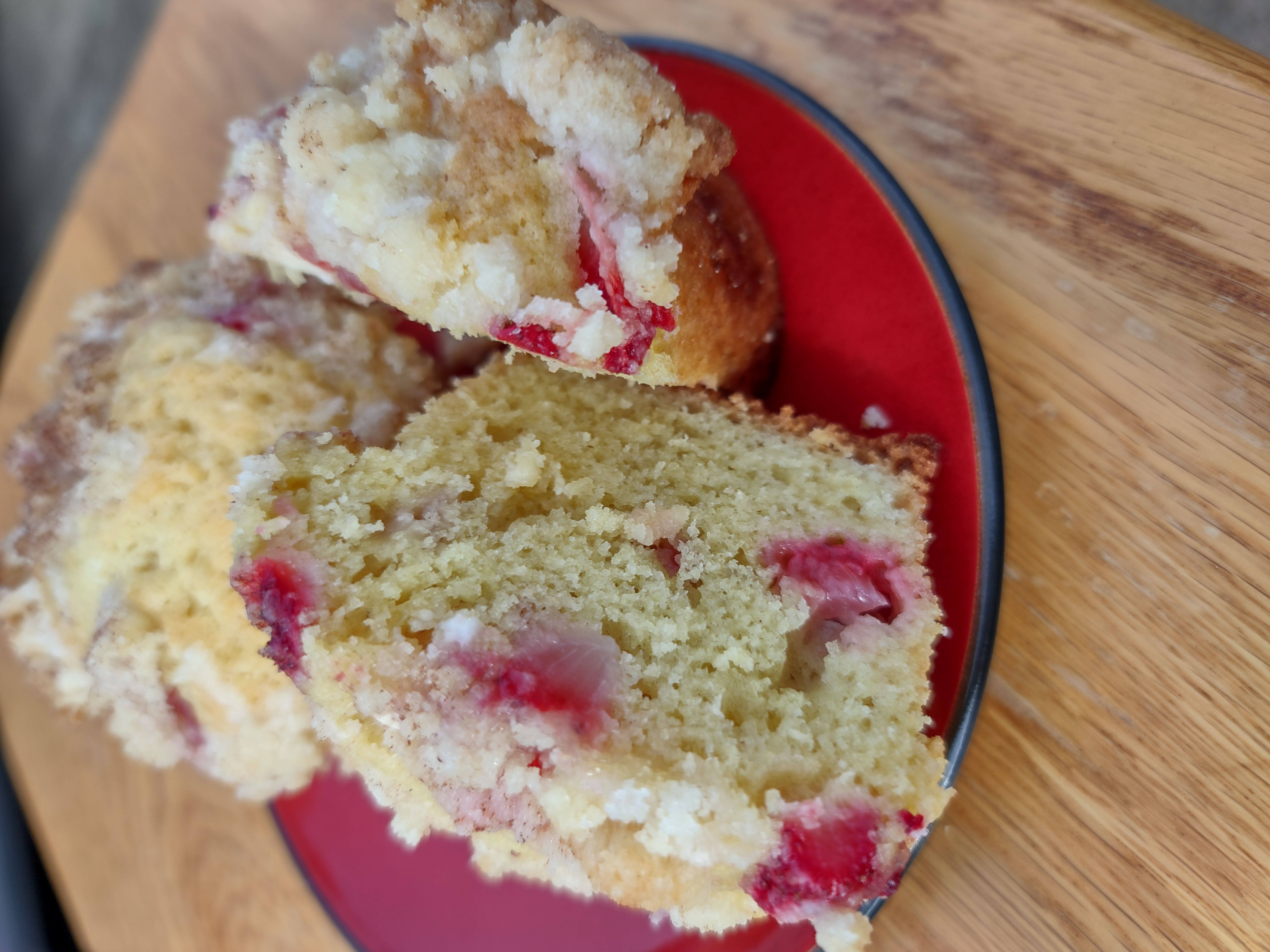 Sourdough Strawberry Muffins 6-count