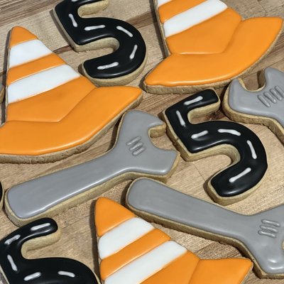 Construction Sugar Cookies 