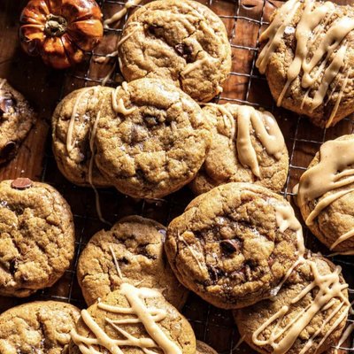 Maple Brown Sugar Pumpkin Cookies