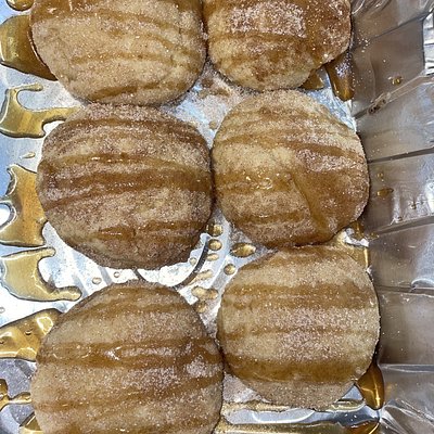 Churro cheesecake cookies