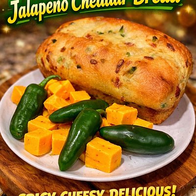 Jalapeño/Cheddar Bread