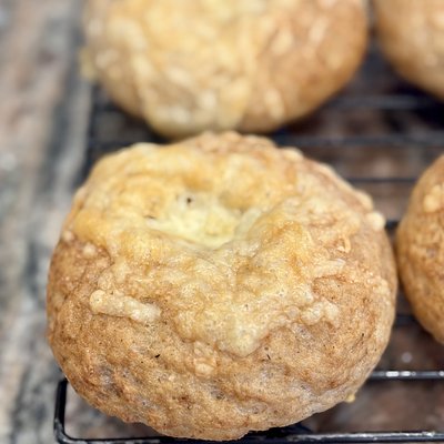 Sourdough Bagels - Asiago cheese