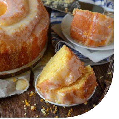 Orange Velvet Pound Cake