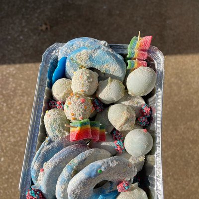 Medium Tray - 2 Fruits & 1 Flavors 2 Toppings