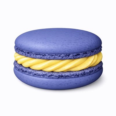 Blueberry Lemon Macarons 6-pack