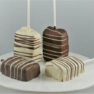 Chocolate Covered Rice Crispy Treats