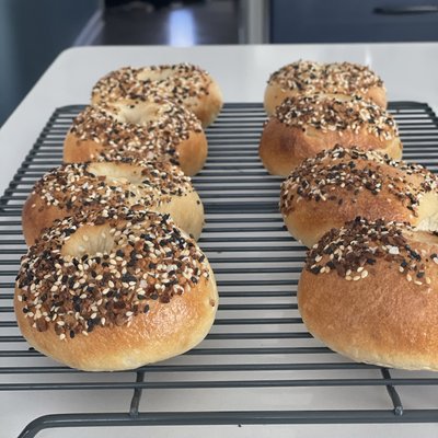 Bagels (6) - Everything
