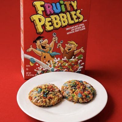 Fruity Pebbles Cookies ( Fruity Boo)