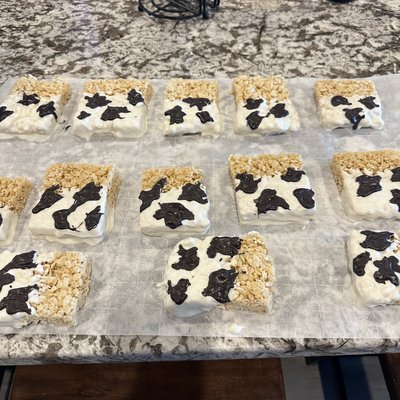 Chocolate Dipped Rice Krispie Treats (1 Dozen)