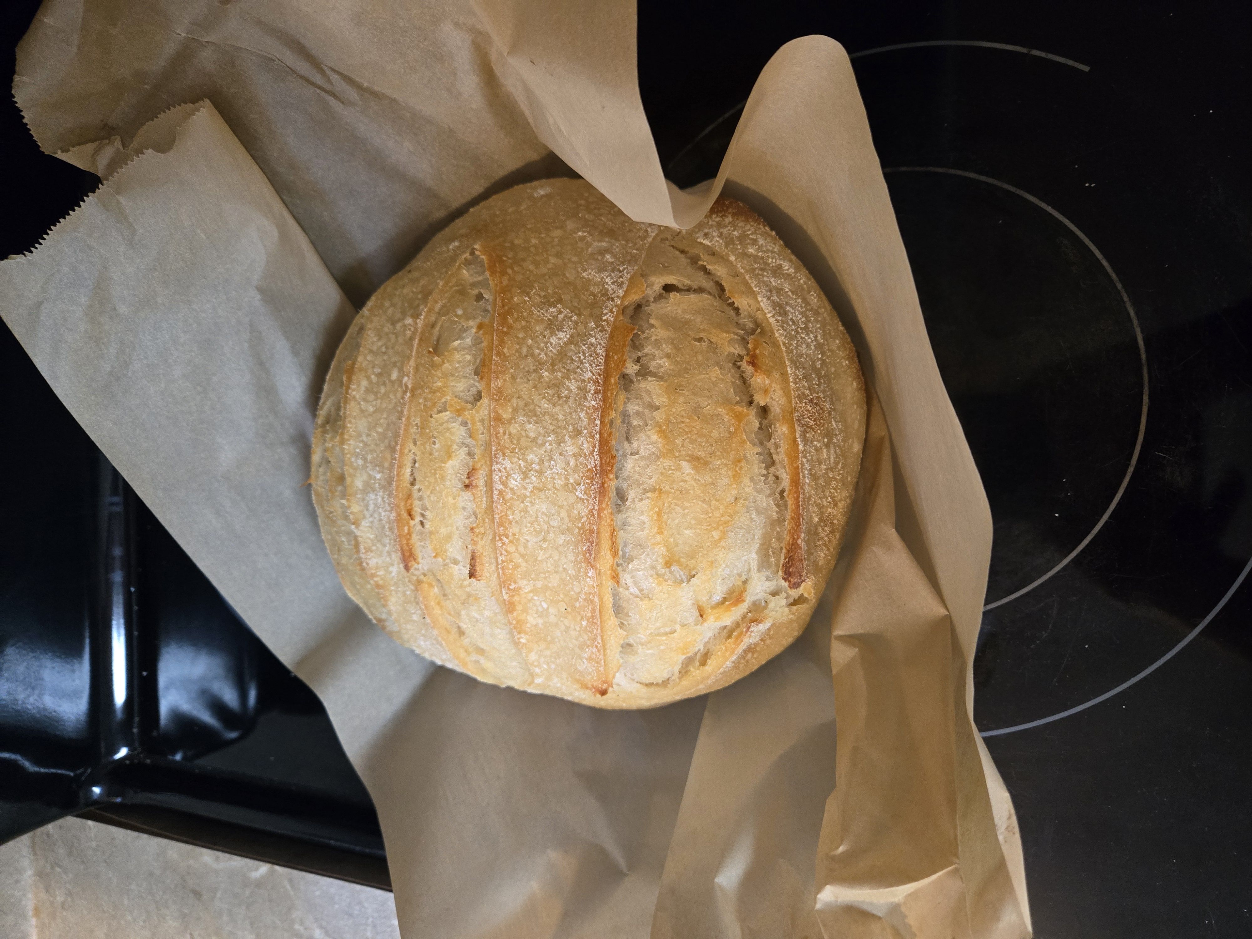 Traditional Artisan Sourdough Loaf