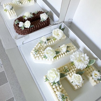 Number/Letter Cake