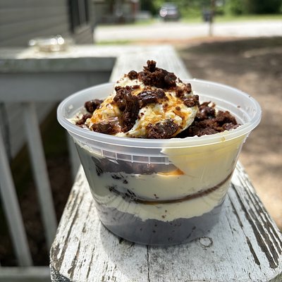 Turtle Brownie Cheesecake 