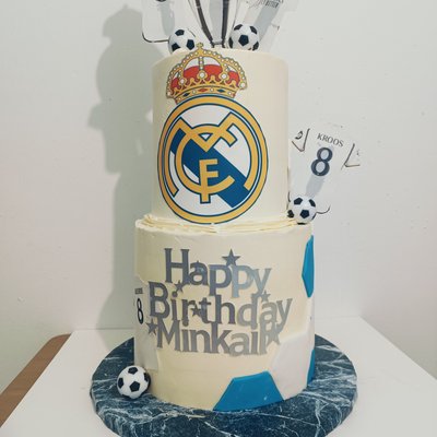2 TIERED Birthday Cake (7" + 5")