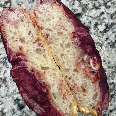 Organic Strawberry Chocolate Focaccia - Large