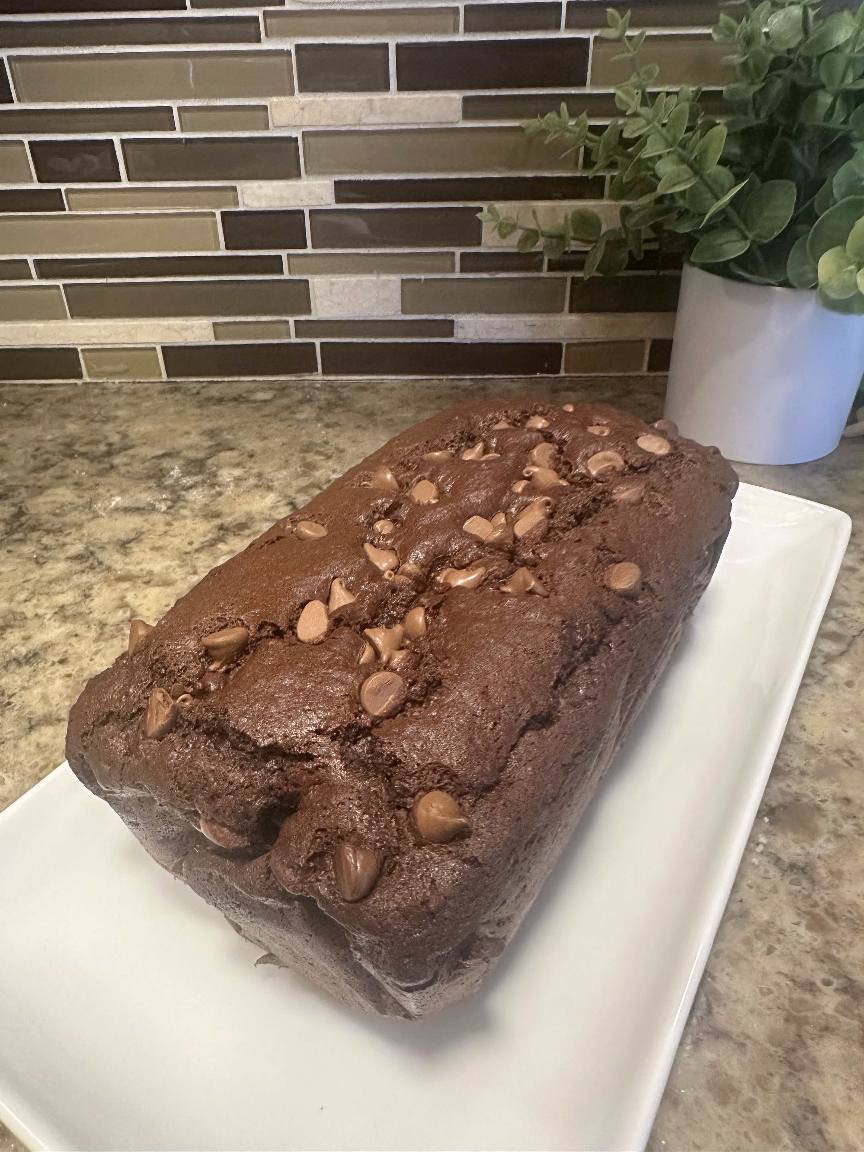 Double Chocolate Chip Loaf 