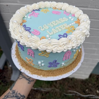 8” 2 Layer Round Cake 