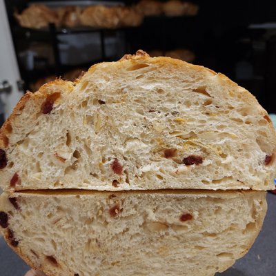 Cranberry Orange Almond Bread 