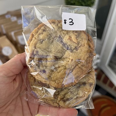 Chocolate Toffee & Pretzel Crunch Cookies- Dozen 