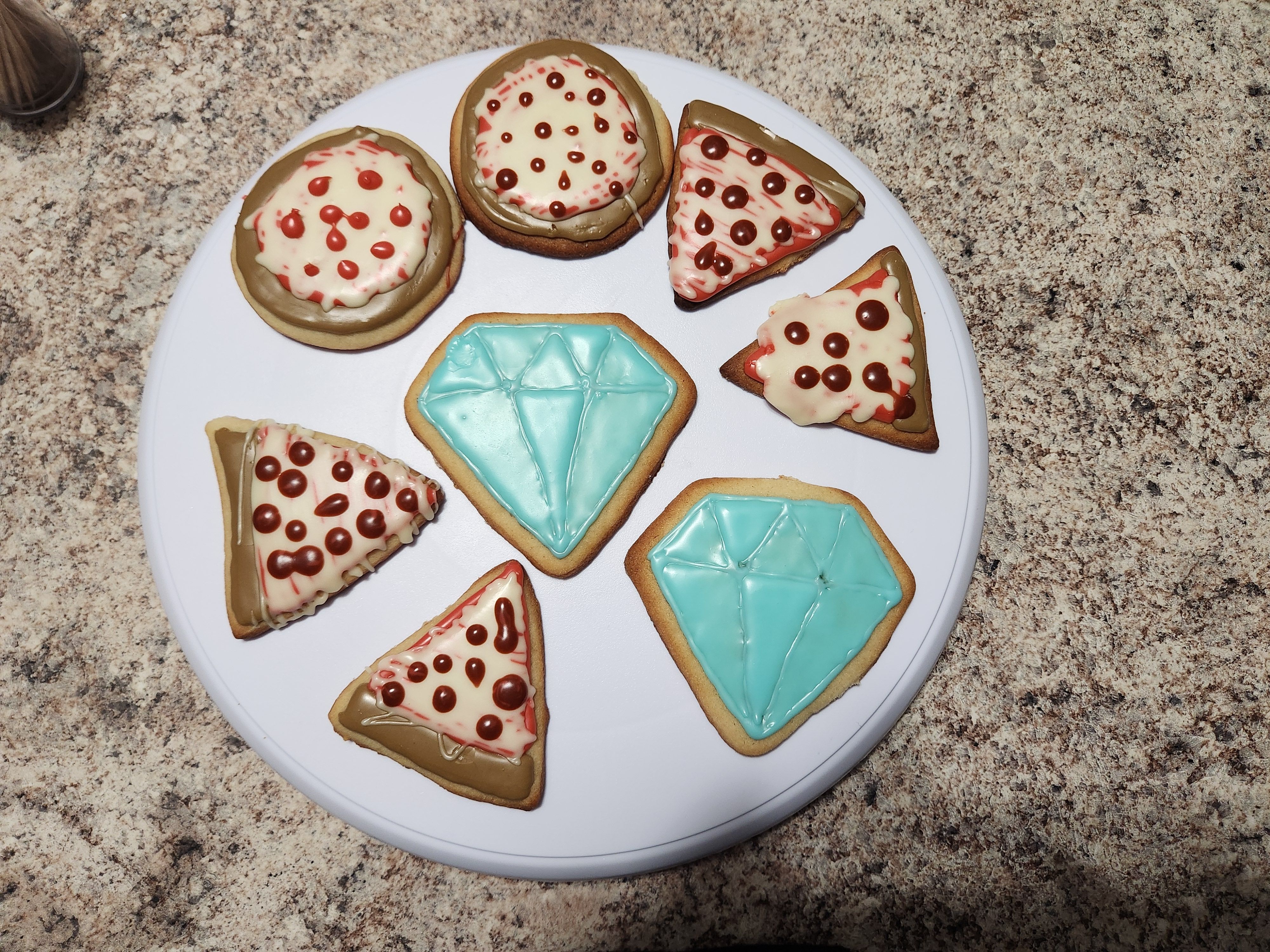 Iced Sugar Cookies by the Dozen - Gluten