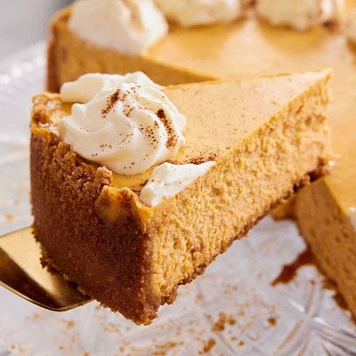 Pumpkin Cheesecake 12 Servings 