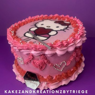 6 Inch Cake Heart/Round 2-Layer