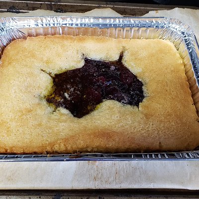 Blackberry Cobbler Full Pan