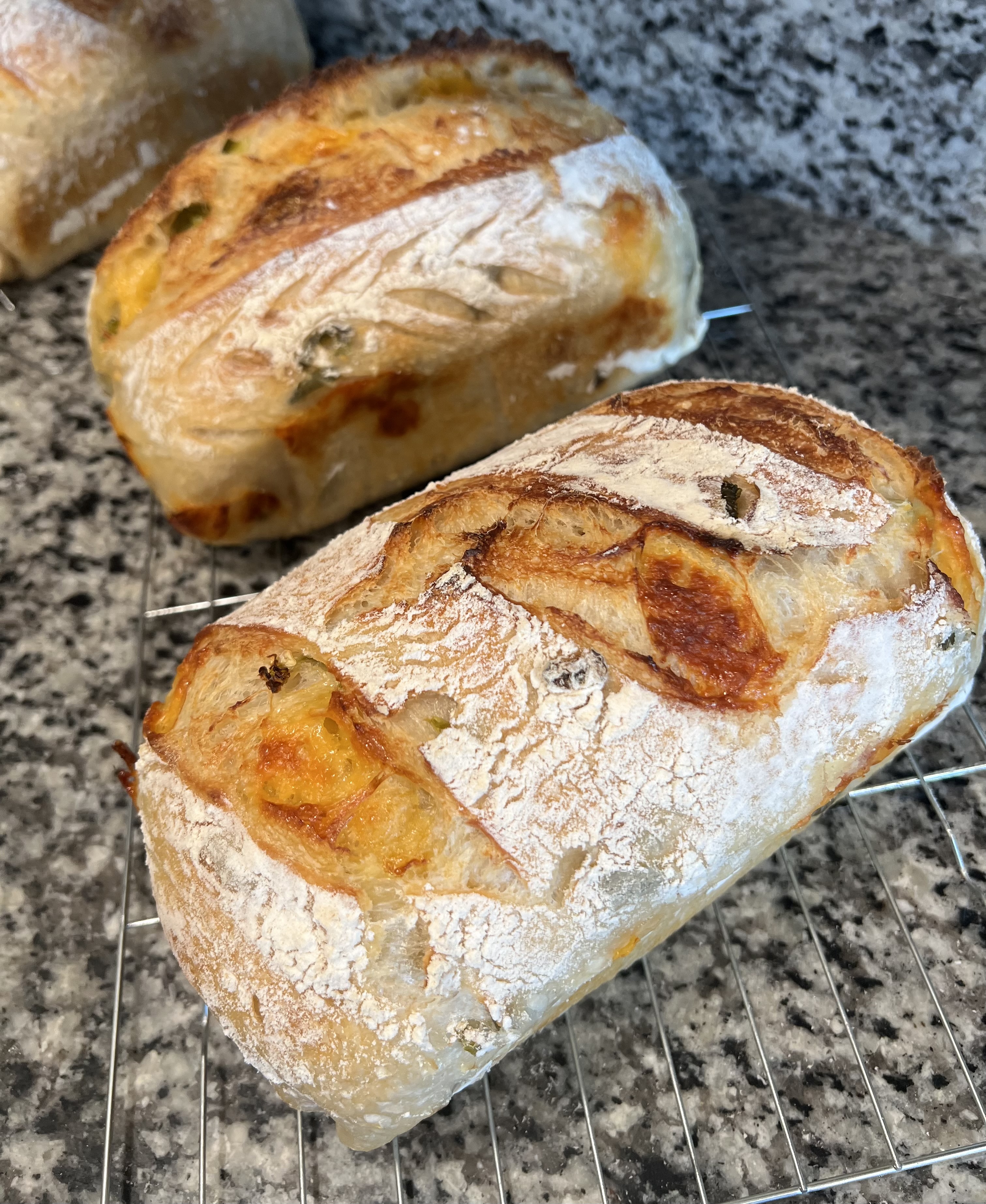 Artisan Sourdough Jalapeño Cheddar