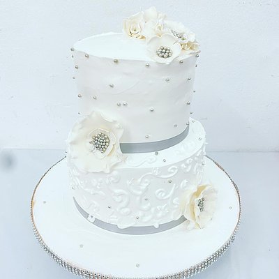 Basic Wedding  Cake