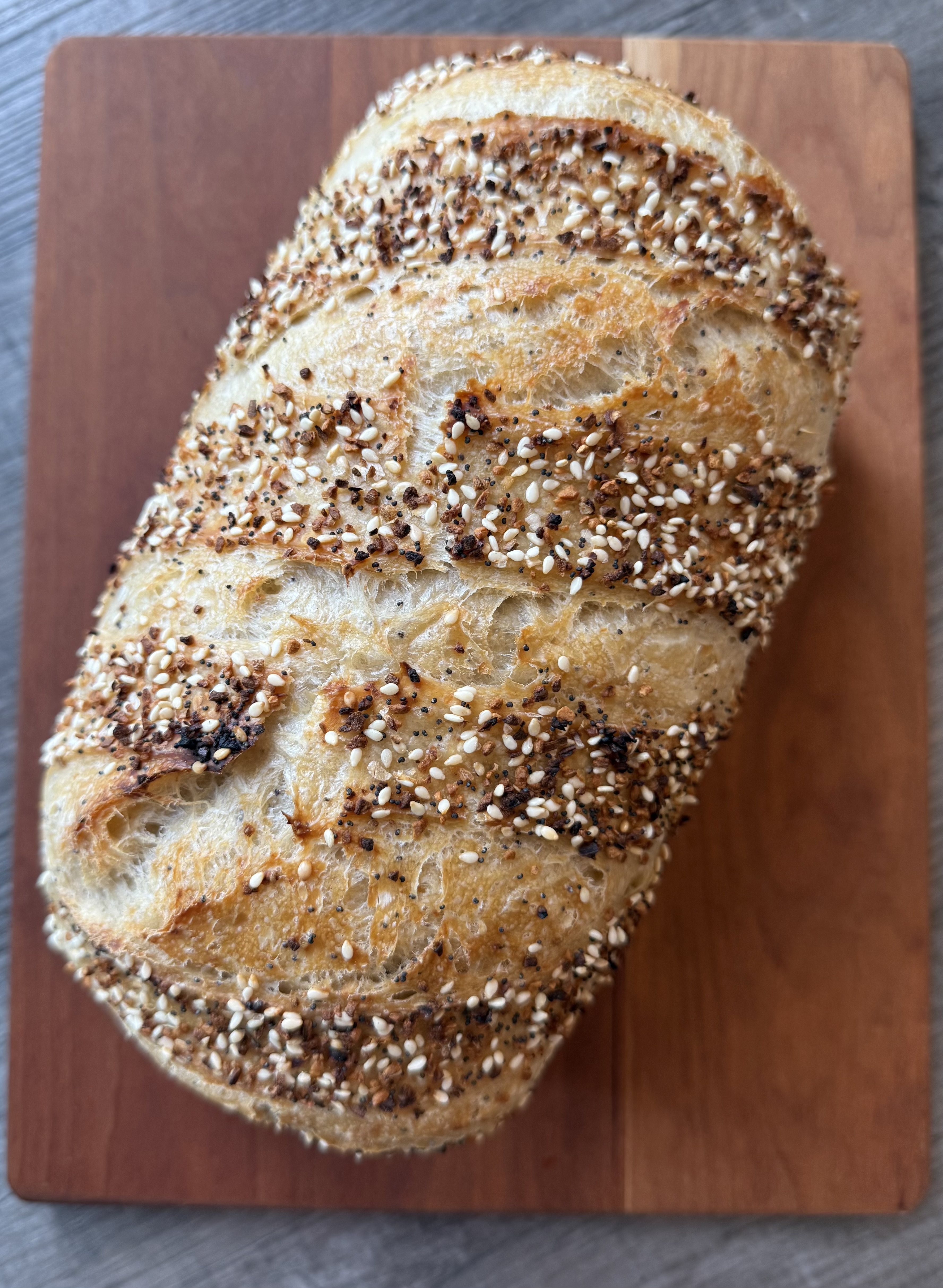 Everything Bagel Loaf