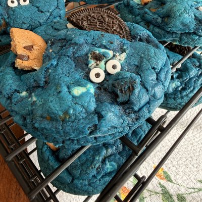 Blue Monster Cookies - 6 Pack