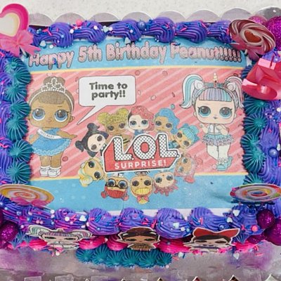 1/4 Sheet Cake