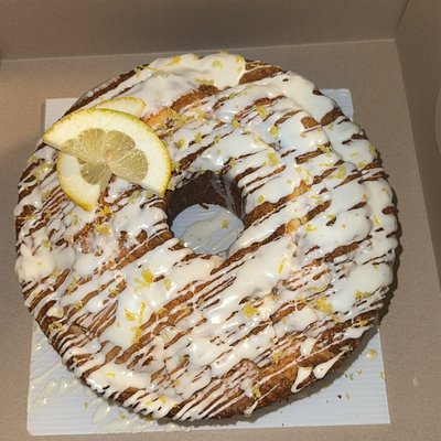 Lemon Brown Butter Pound-cake 