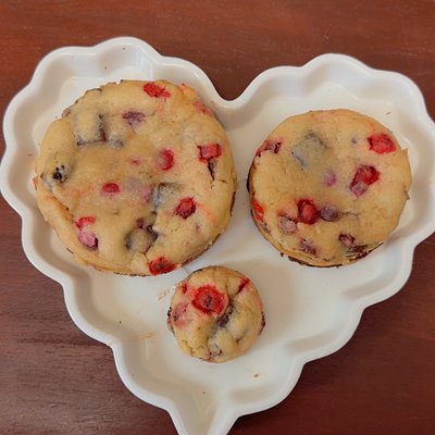 Pretty In Pink Crunch Sourdough Cookies- Single 3oz OR 6oz