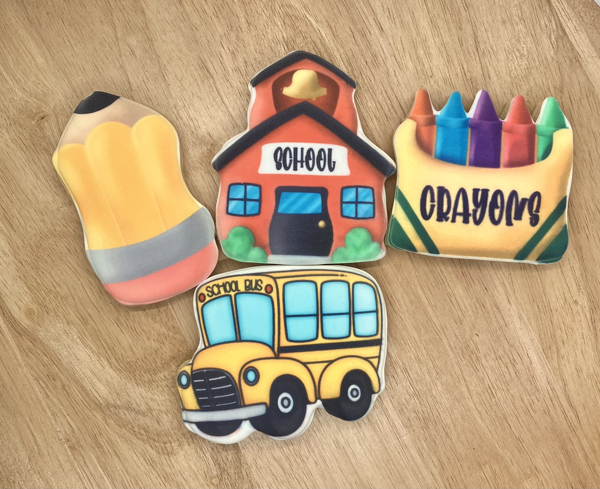 School Cookie set 