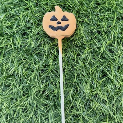 Mini Jack-O-Lantern Cake Pop