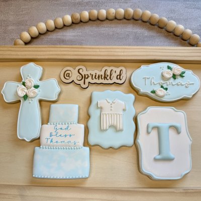 Baptism/Christening/Communion Cookies