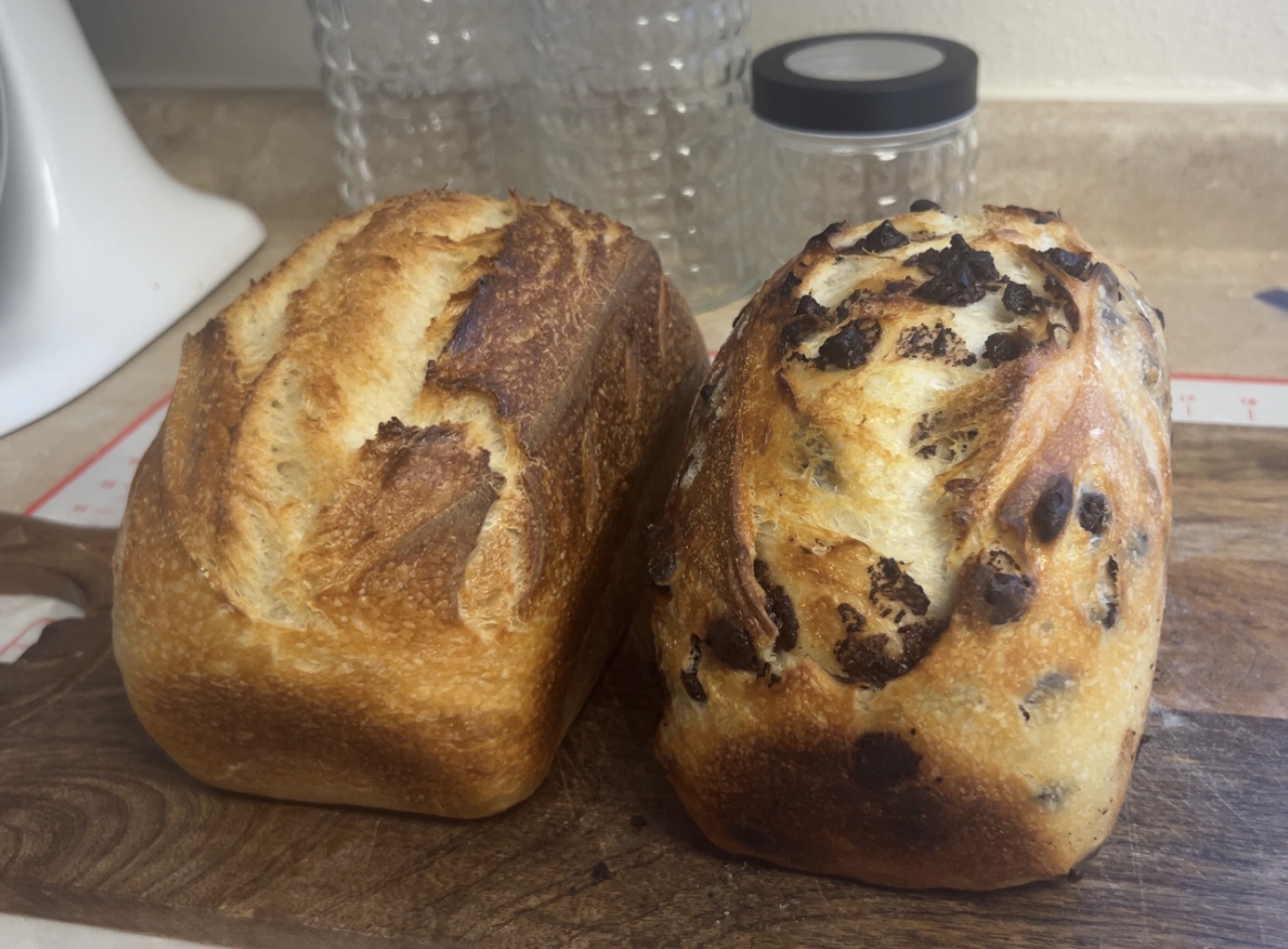 Chocolate Chip Sourdough Loaf
