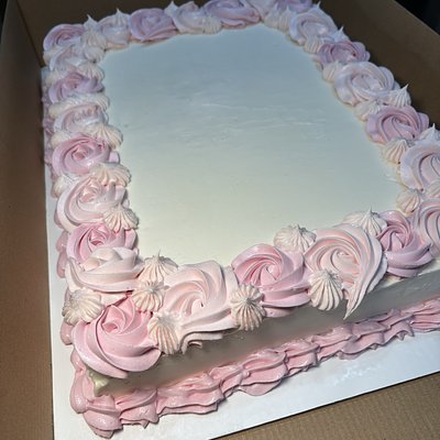 Quarter Sheet Cake