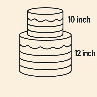 10” Tier + 12” Tier