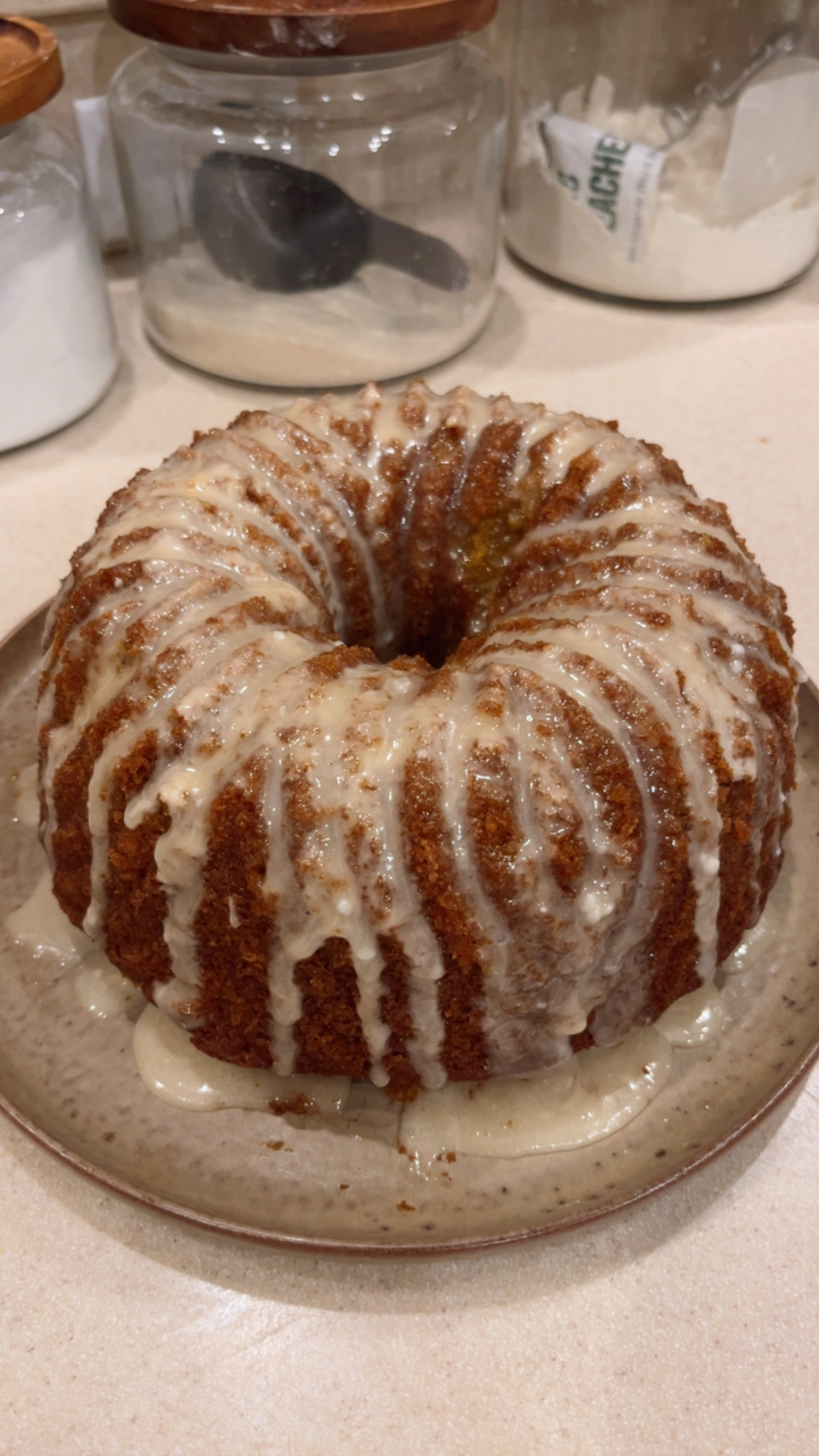 Buttermilk Pumpkin Pound Cake 