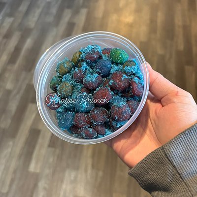 Sour Blue Raspberry Gushers - 8oz