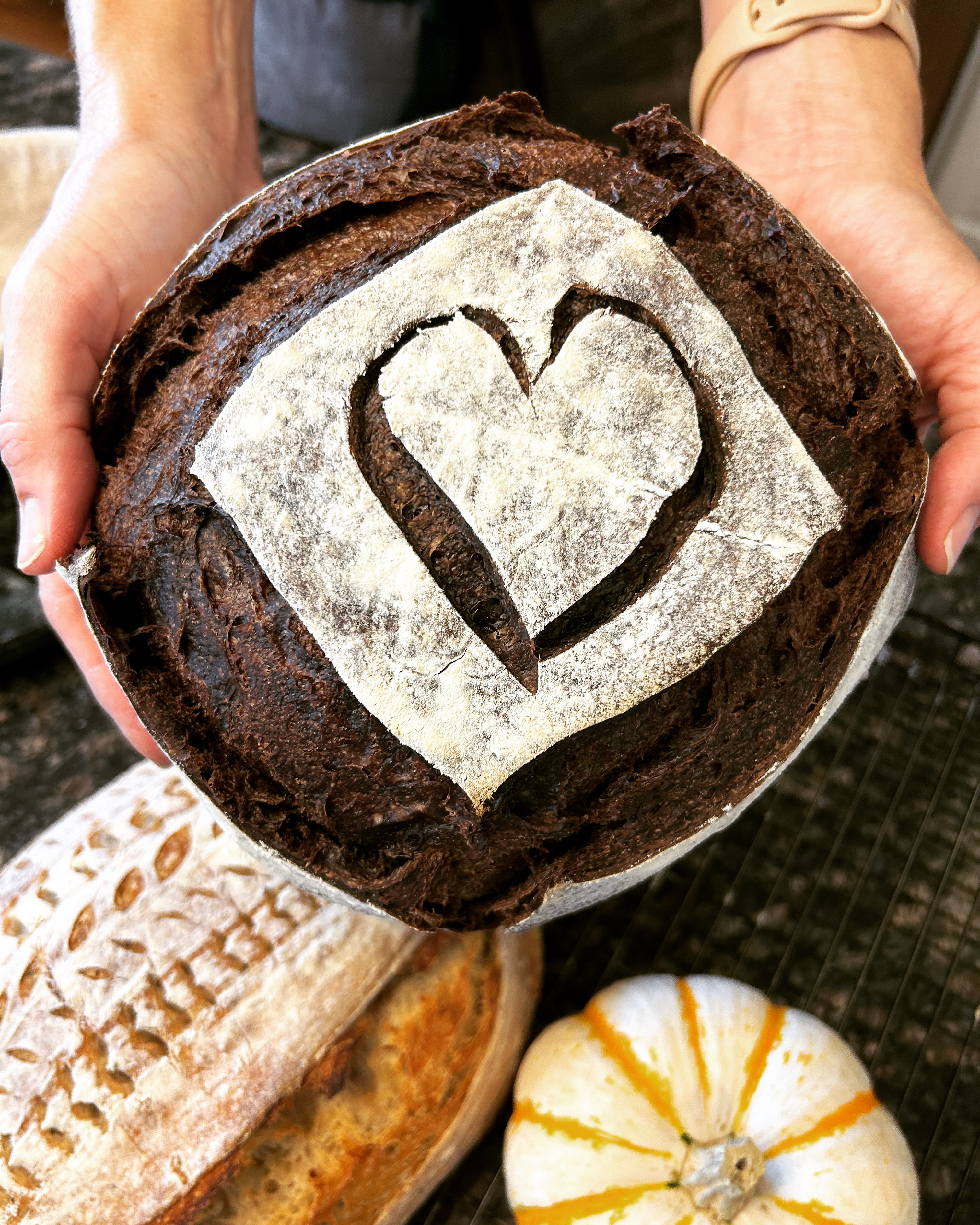 Chocolate sourdough