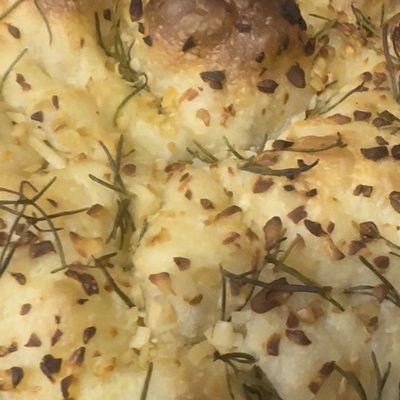 Garlic & Rosemary Sourdough Focaccia 