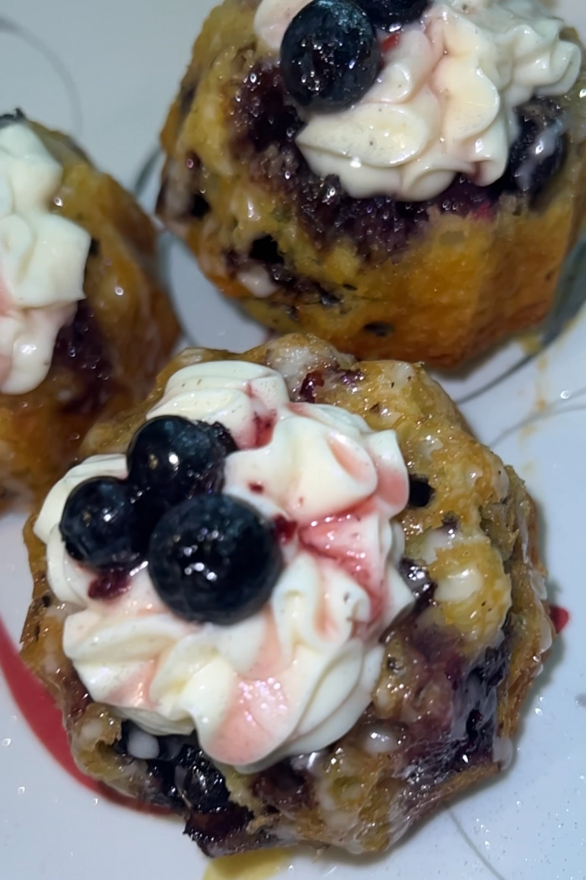1 Dozen Blueberry Lemonade Bundt Cakes 