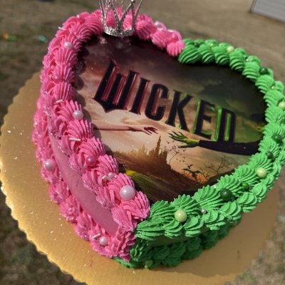 8 Inch Heart Cake