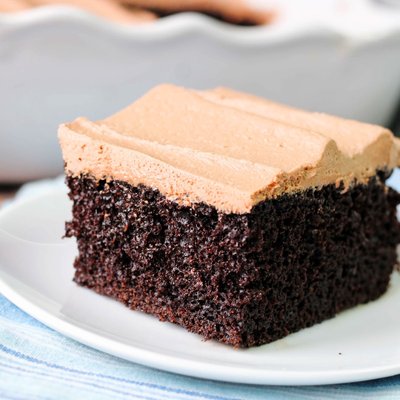 Black Magic Sheet Cake 