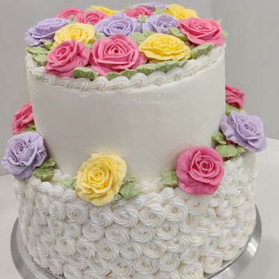 Gluten Free Tiered Round 6" + 8"