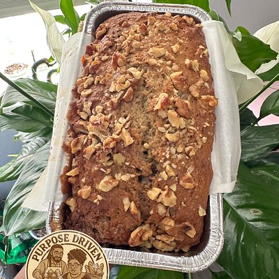 Banana Nut Bread Loaf 