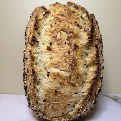 Everything Bagel Sourdough Artisan Loaf