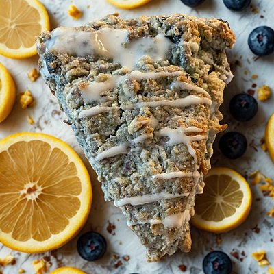 Blueberry lemon Scones